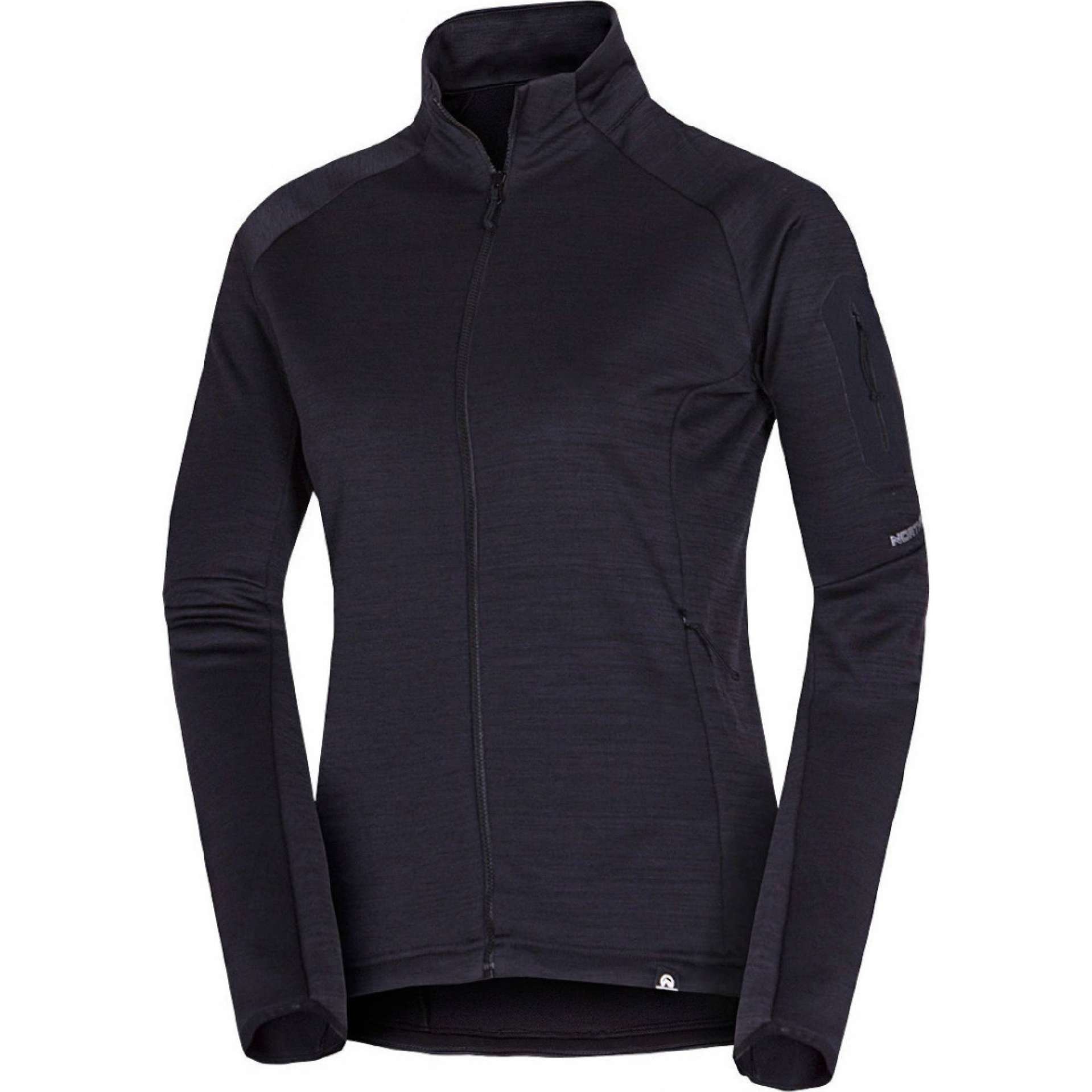 Hanorac outdoor pentru femei NORTHFINDER TAMARA negru