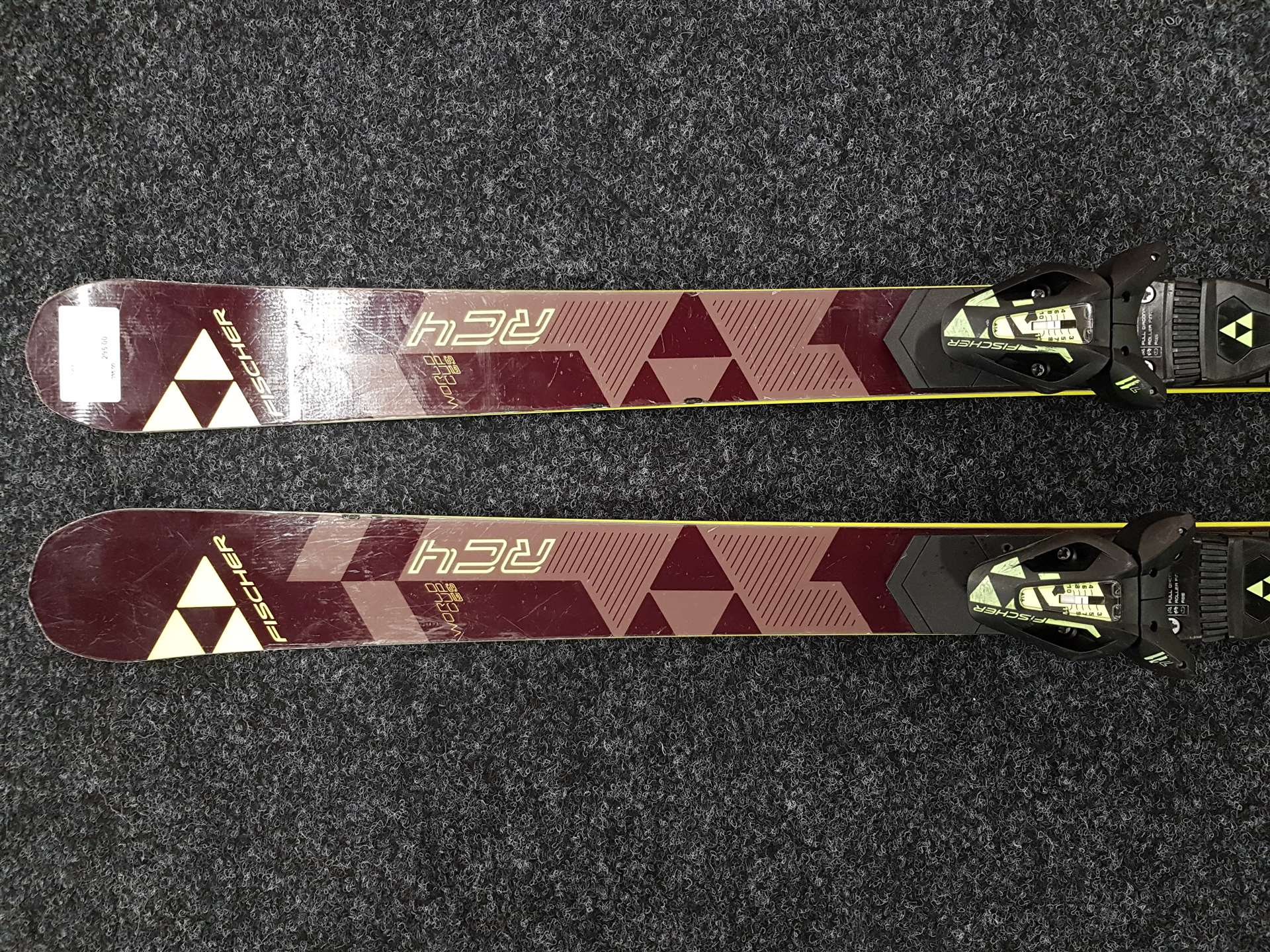 Použité lyže FISCHER Worldcup GS RC4 + vázání Fischer RC4 z11