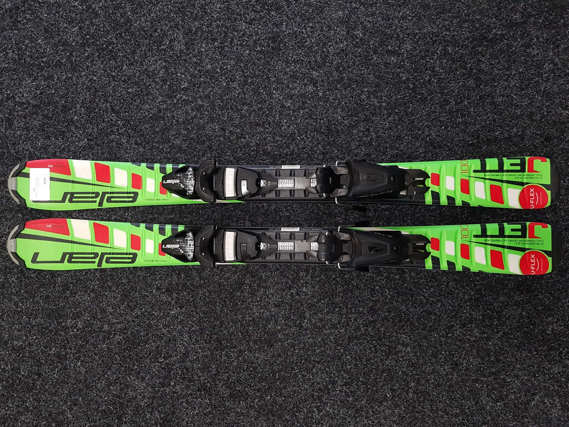Skis enfant d'occasion ELAN JETT + fixations Elan 4.5