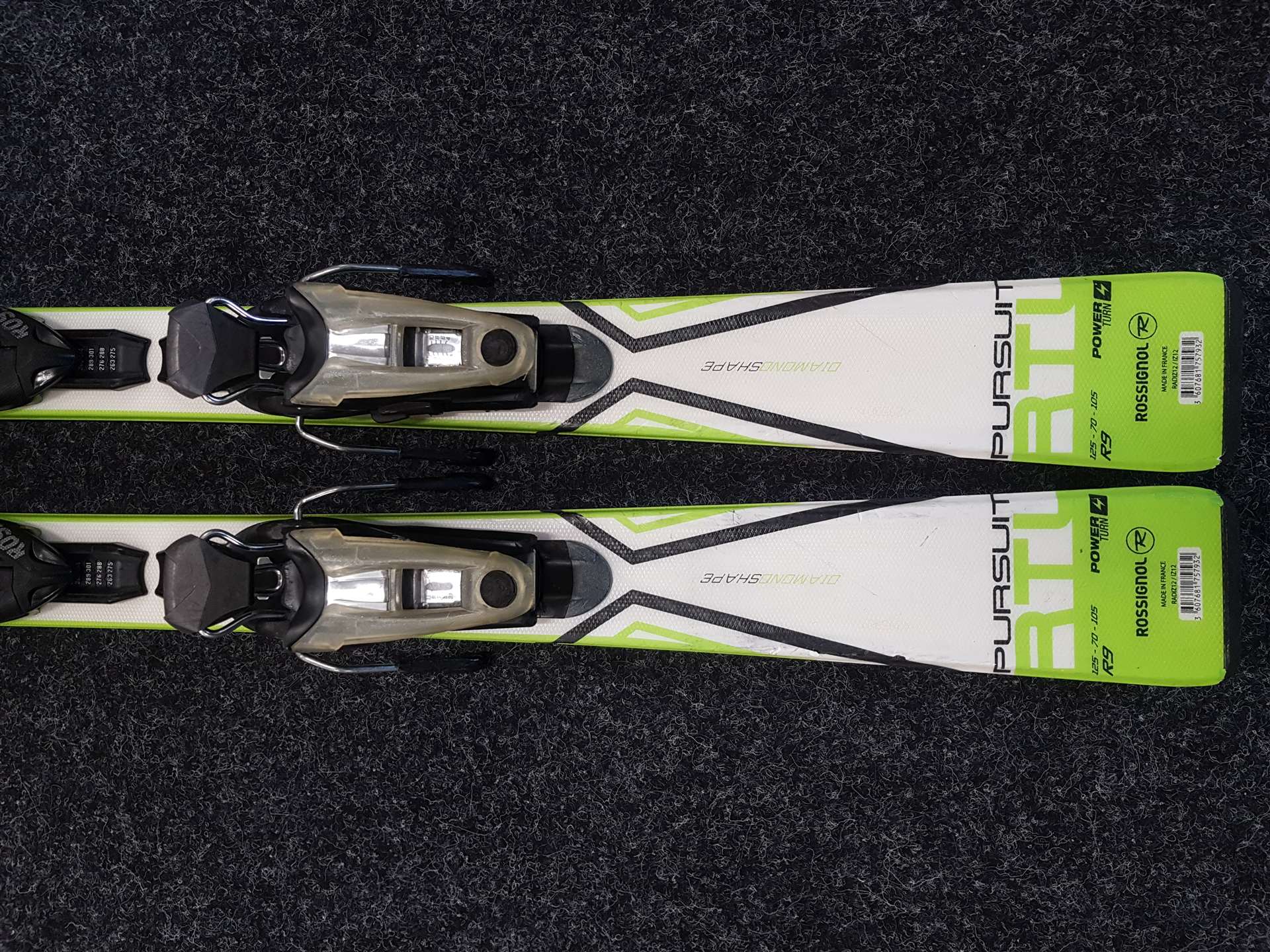 Schiuri ROSSIGNOL Pursuit RTU second-hand + legături Rossignol Axium 11