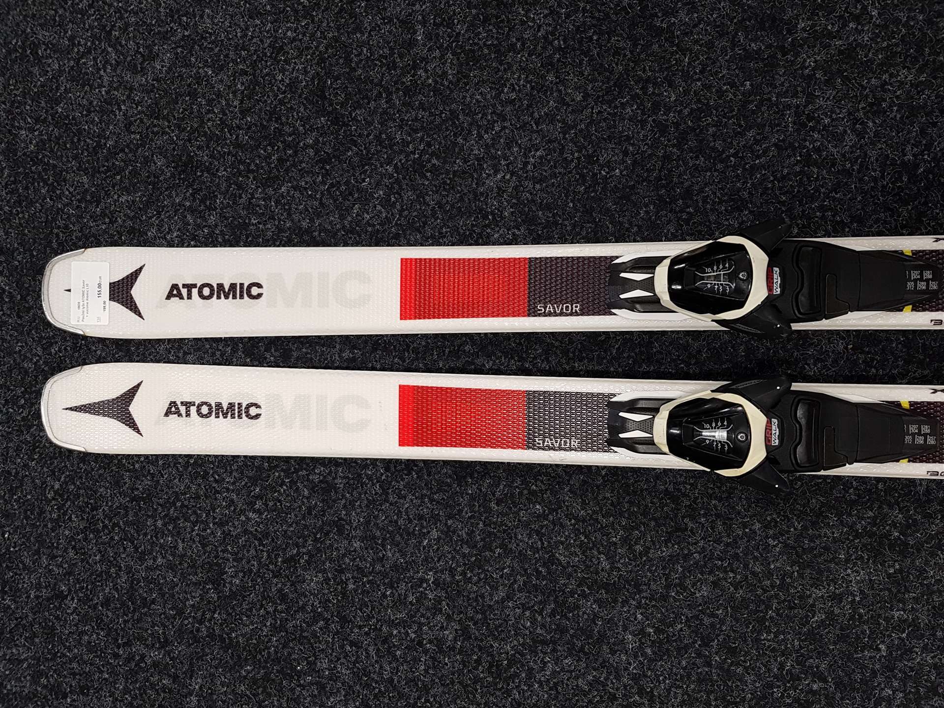 Używane narty ATOMIC Savor + wiązania Atomic L10