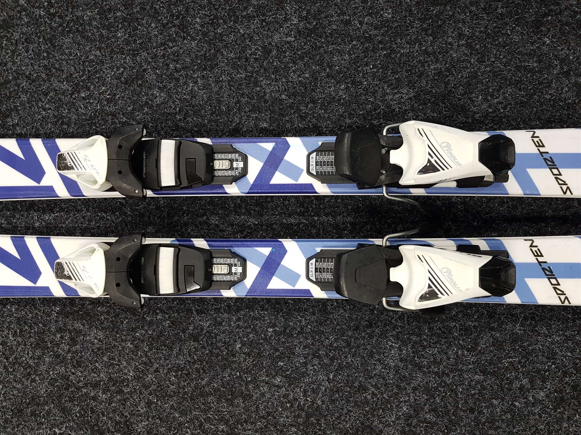 Gebrauchte Skier SPORTEN Street 140 + Tyrolia SLR 7.5 Bindungen
