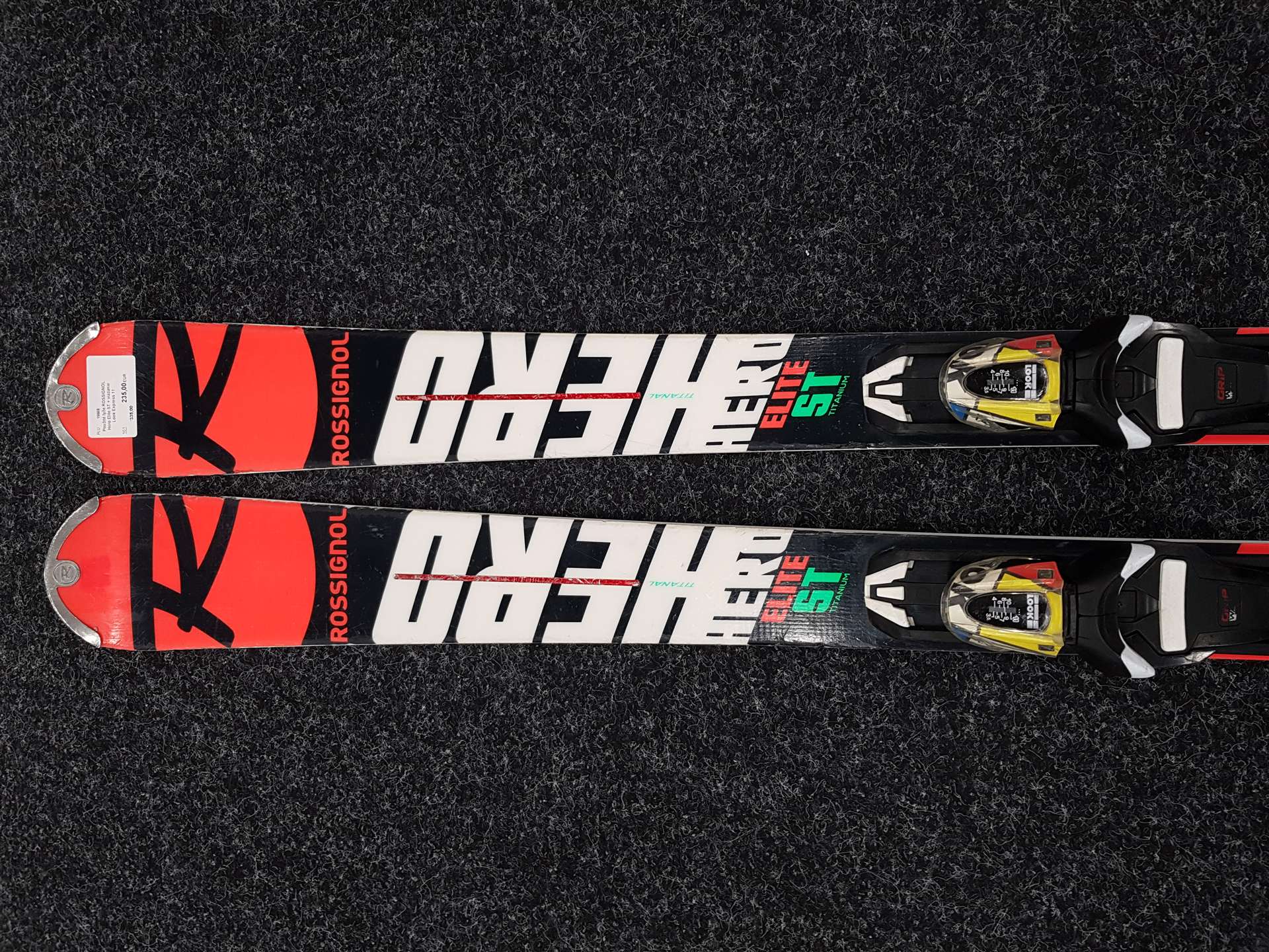 Gebrauchte ROSSIGNOL Hero Elite ST Ski + Look Express 11 Bindungen