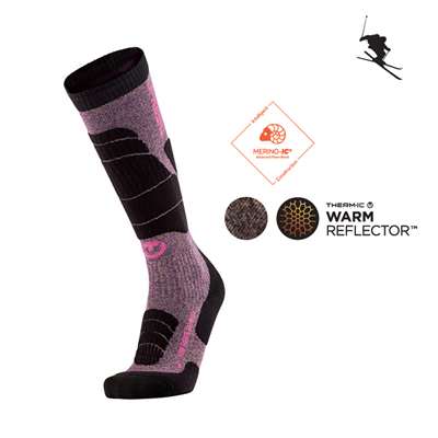 lyžařské ponožky Sidas Therm-ic Ski Merino Reflector Women