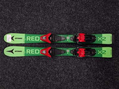 Rabljene dječje skije ATOMIC Redster X2 + vezovi Atomic Five 5