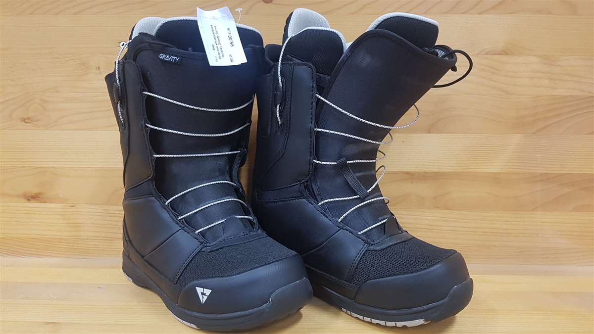 Bazárové snowboardové boty Gravity černé