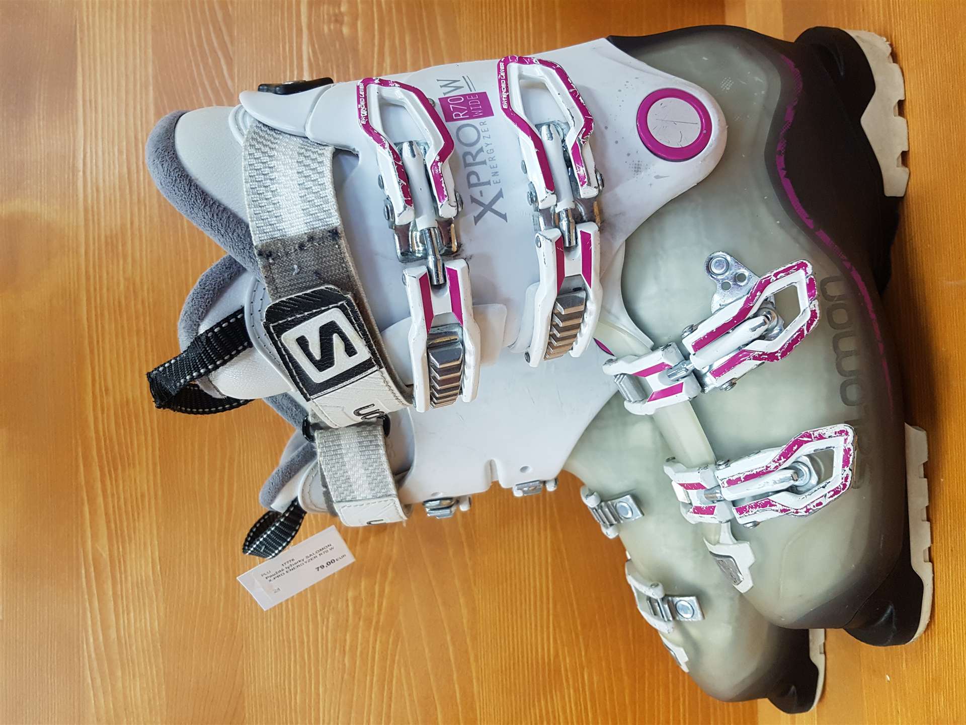 Použité lyžiarky SALOMON X-PRO ENERGYZER R70 W