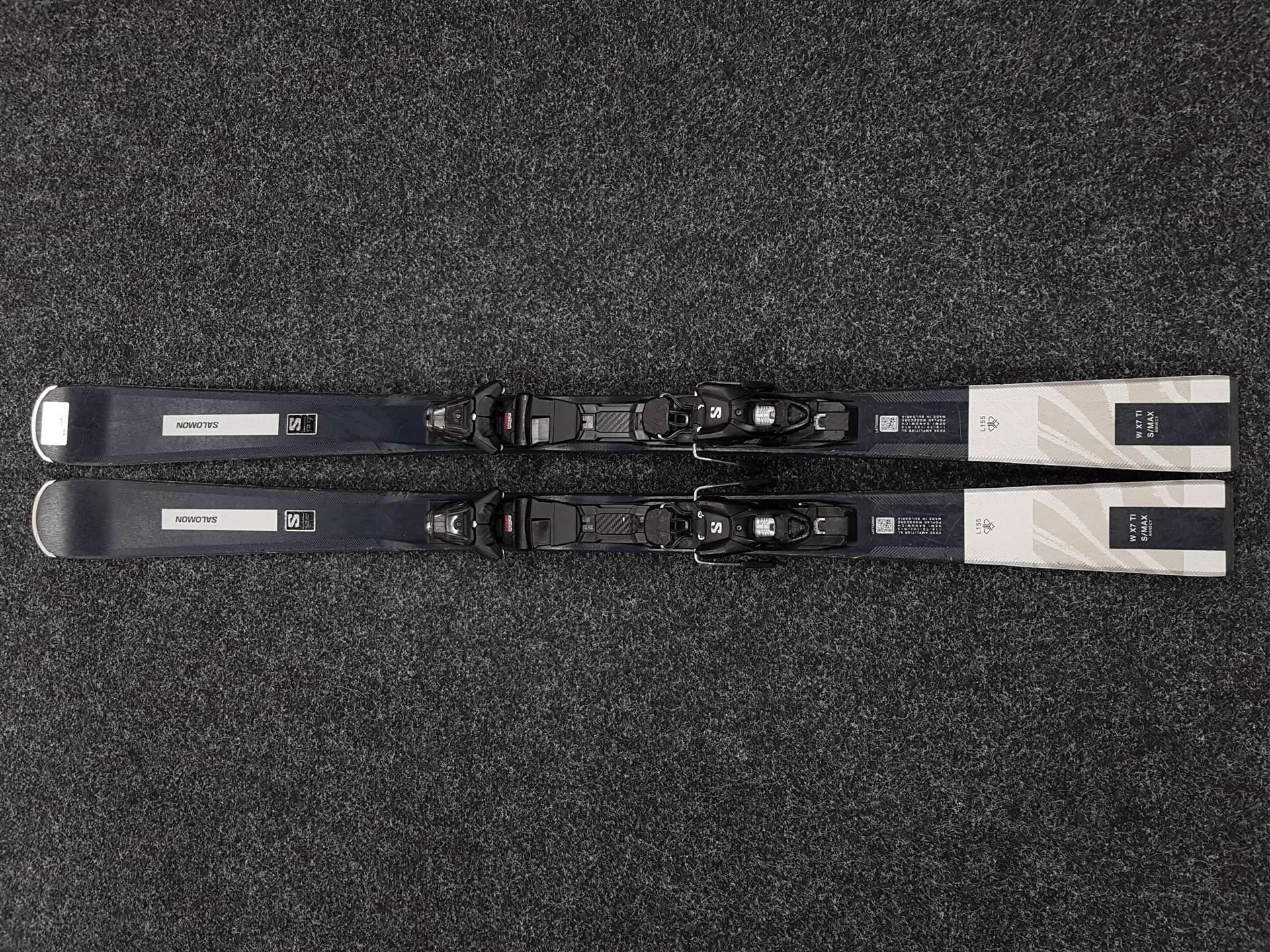 Gebrauchte Skier SALOMON S/MAX X7 W Ti + Salomon M10 Bindungen