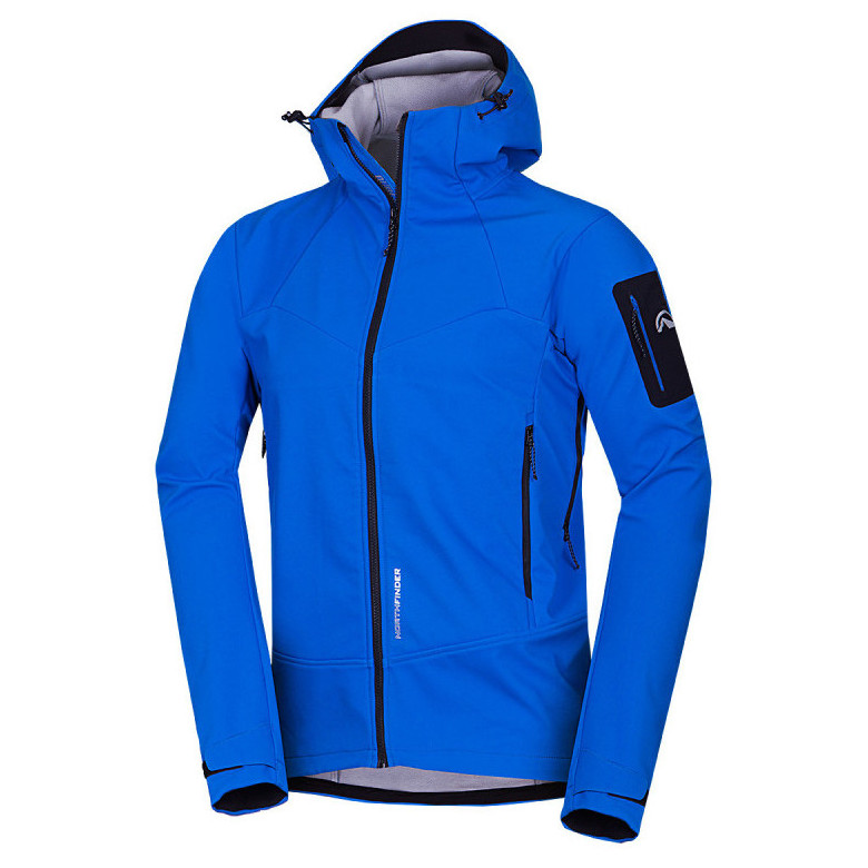 Jachetă softshell pentru bărbați Northfinder FABIO albastră