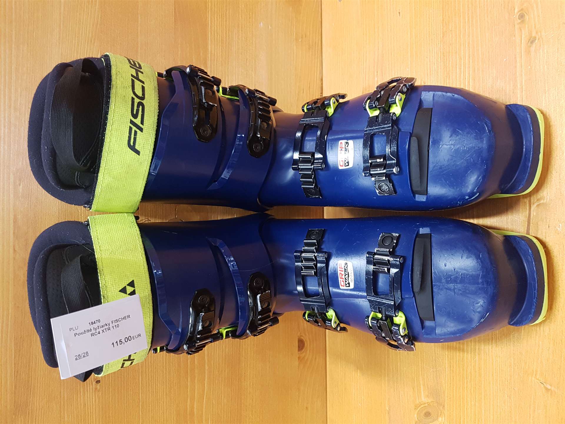 Použité lyžiarky FISCHER RC4 XTR 110