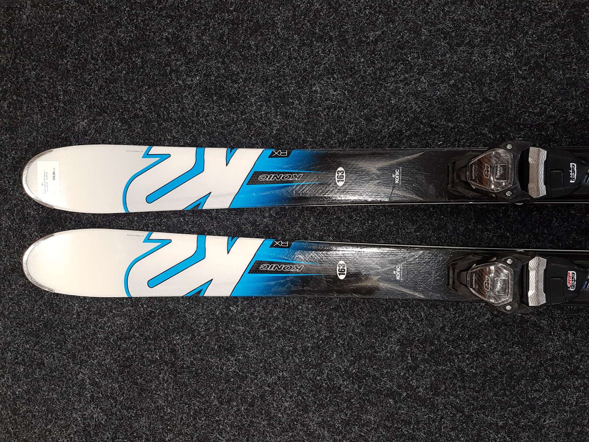 Použité lyže K2 RX Konic + vázání Marker M3 10