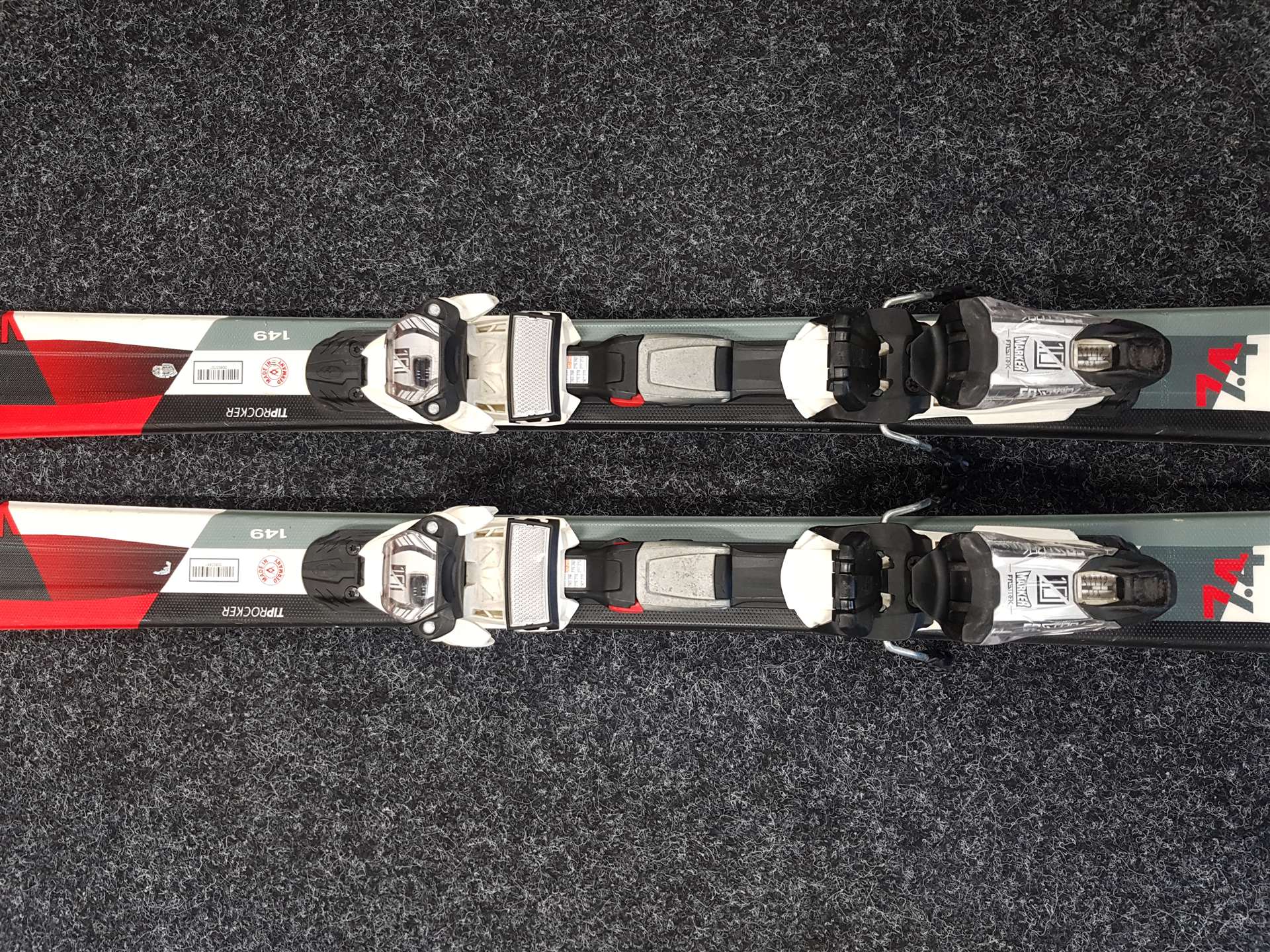 Použité lyže VOLKL RTM 7.4 + viazanie Marker Fasttrak 10