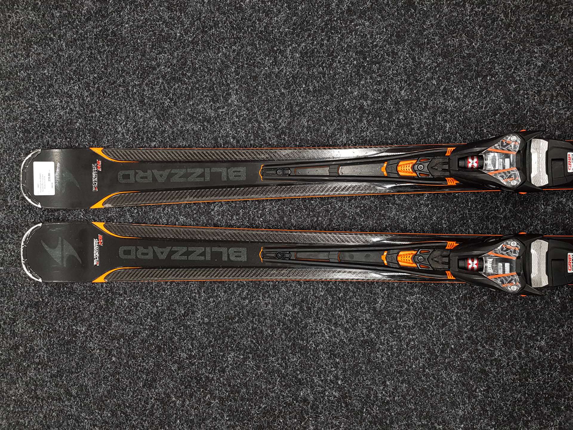 Gebrauchte BLIZZARD Quattro RS Ski + Marker Xcell 14 Bindungen