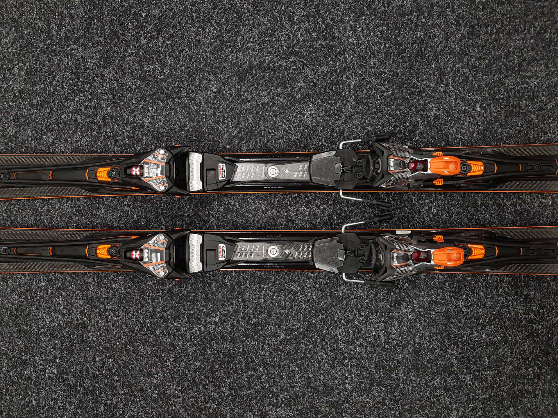 Gebrauchte BLIZZARD Quattro RS Ski + Marker Xcell 14 Bindungen