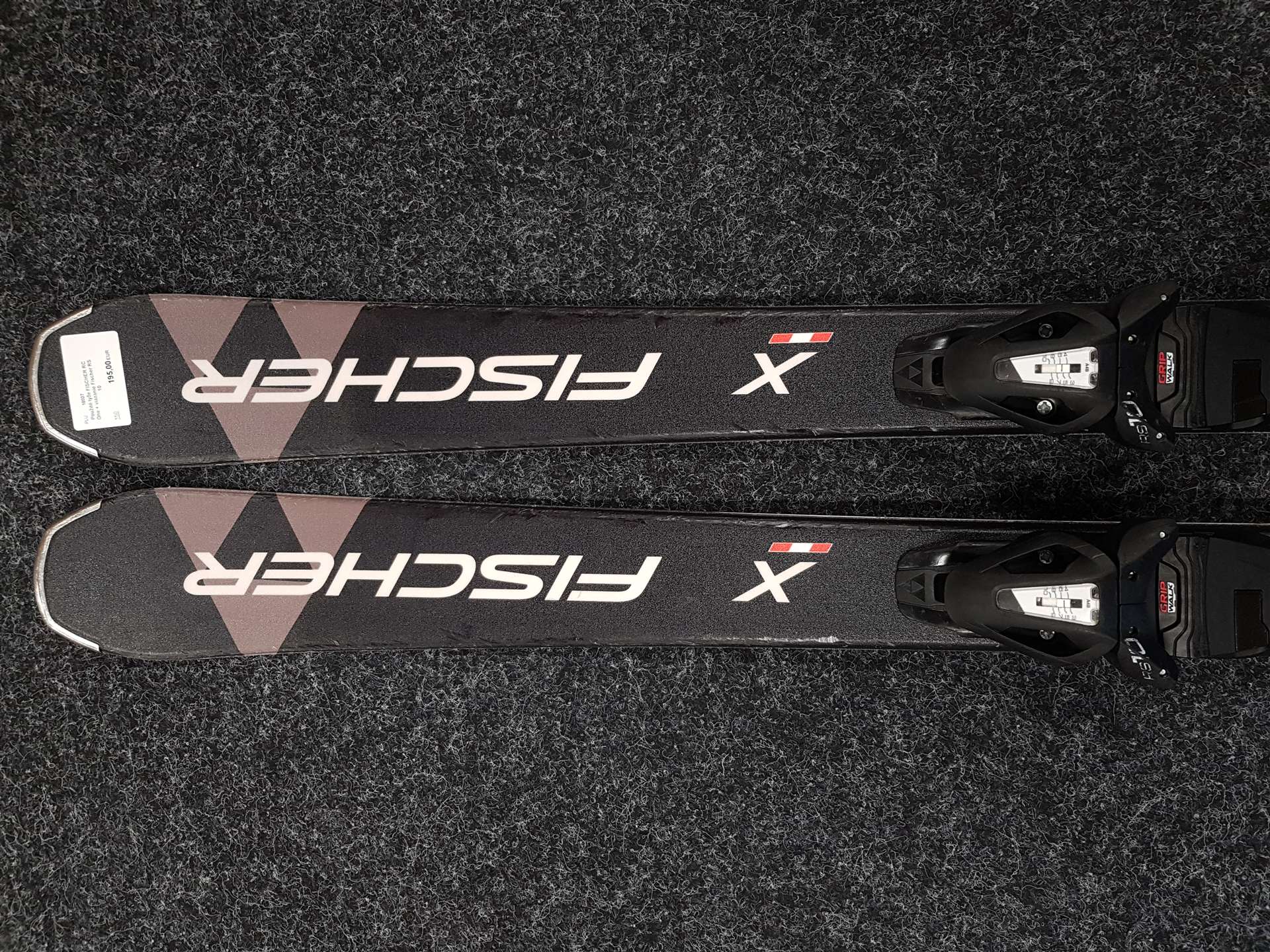 Sci FISCHER RC One usati + attacchi Fischer RS 10