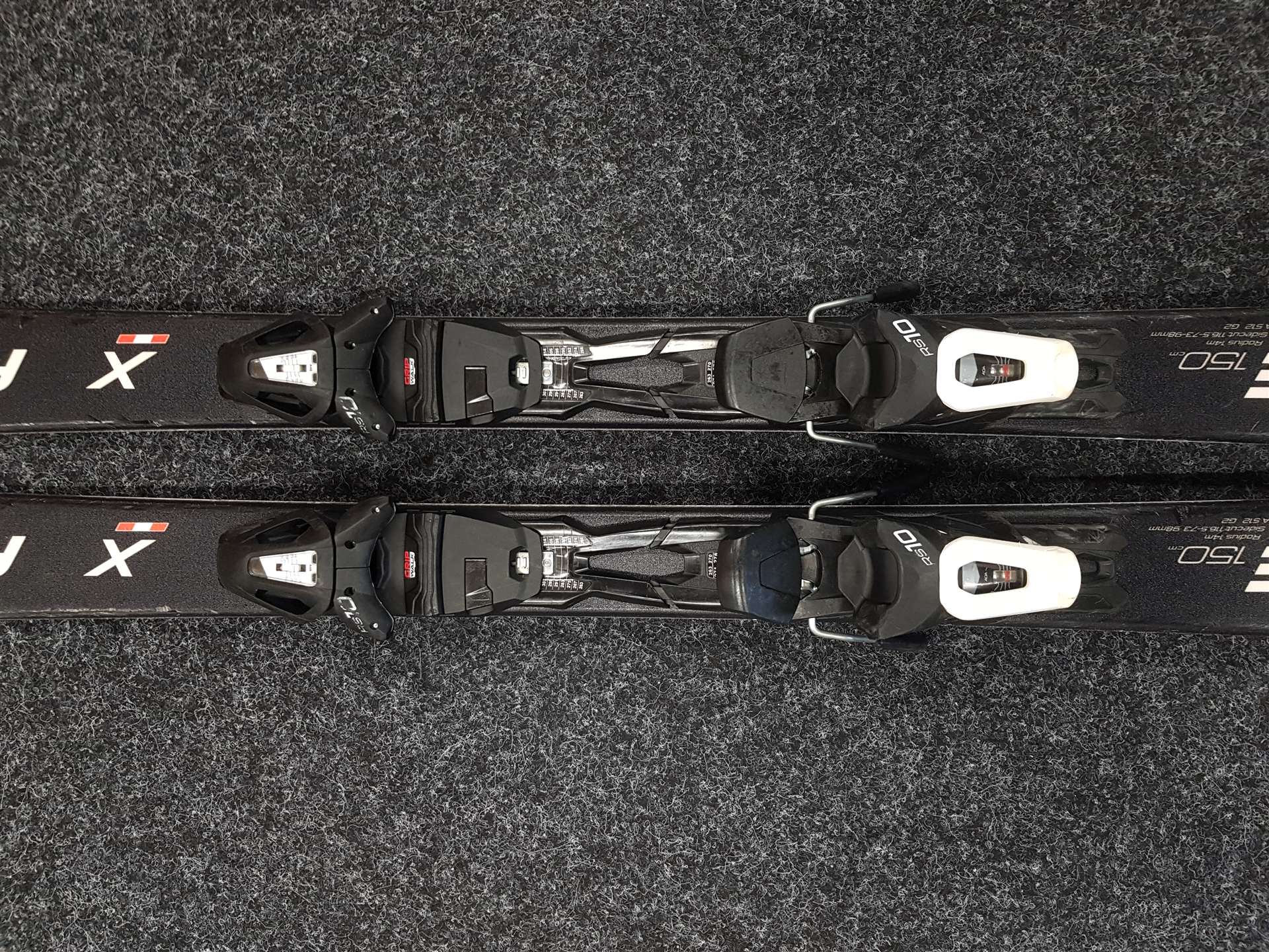 Sci FISCHER RC One usati + attacchi Fischer RS 10