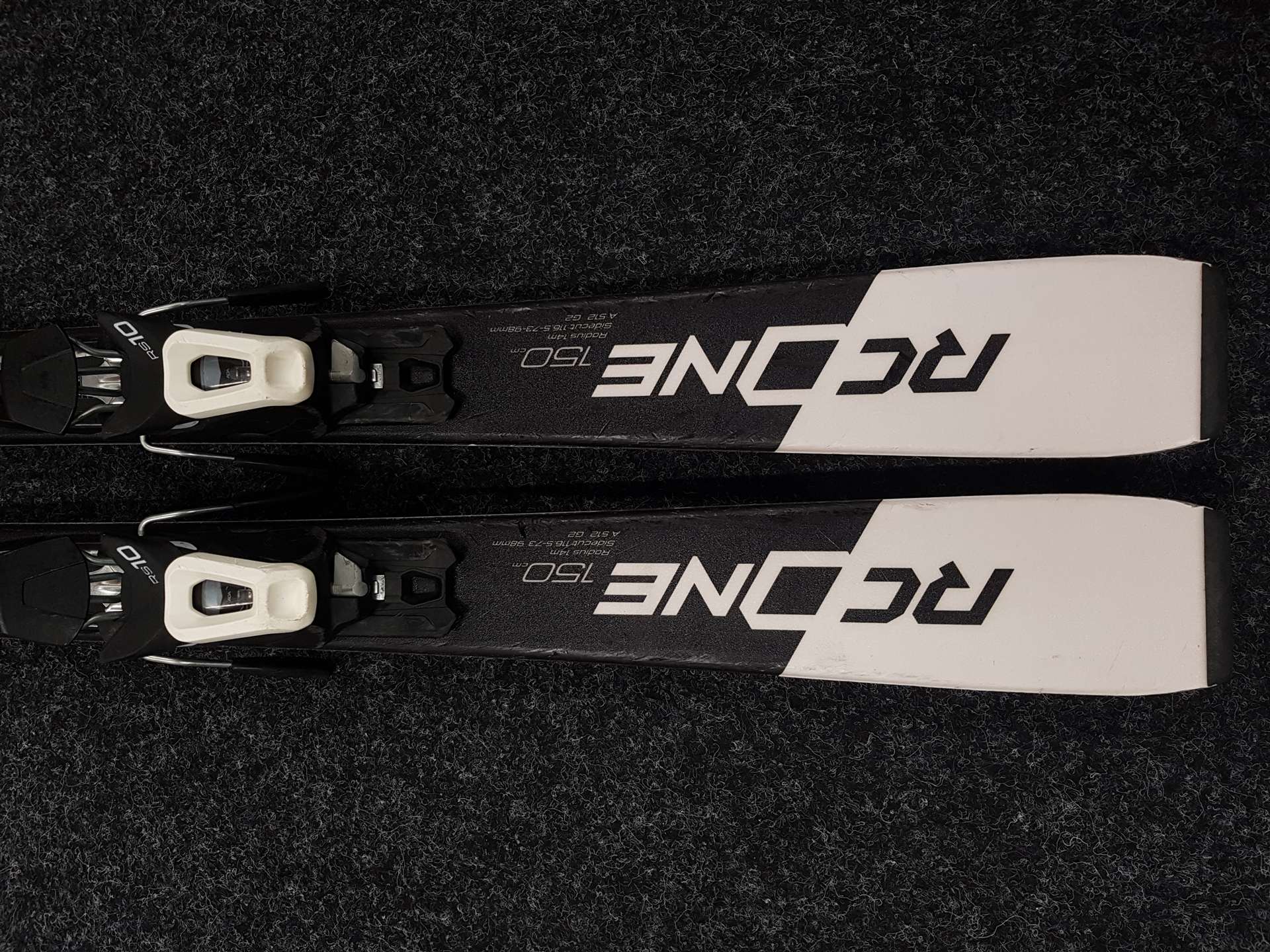 Sci FISCHER RC One usati + attacchi Fischer RS 10