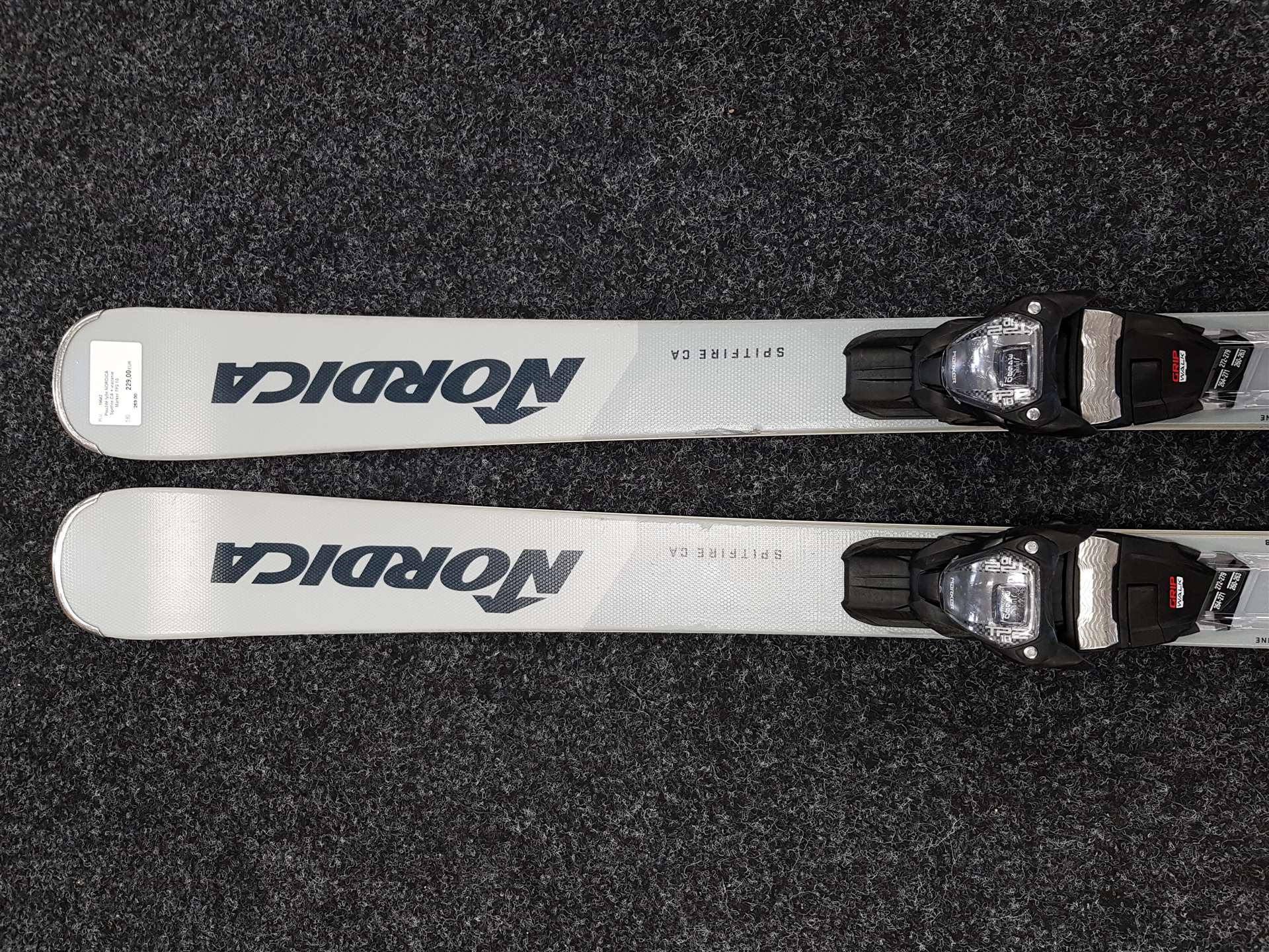Gebrauchte Ski NORDICA Spitfire CA + Bindungen Marker TP2 10