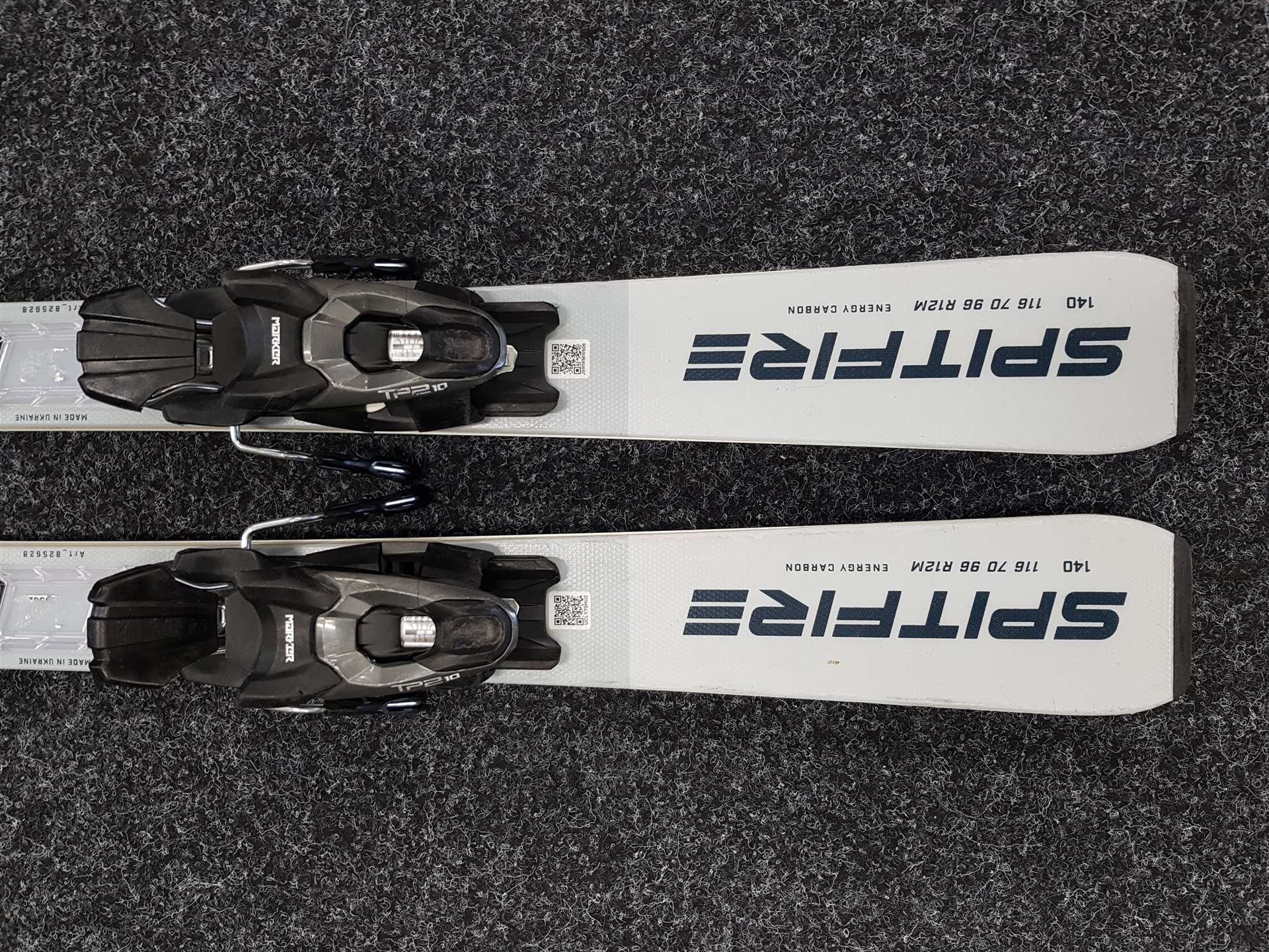 Gebrauchte Ski NORDICA Spitfire CA + Bindungen Marker TP2 10