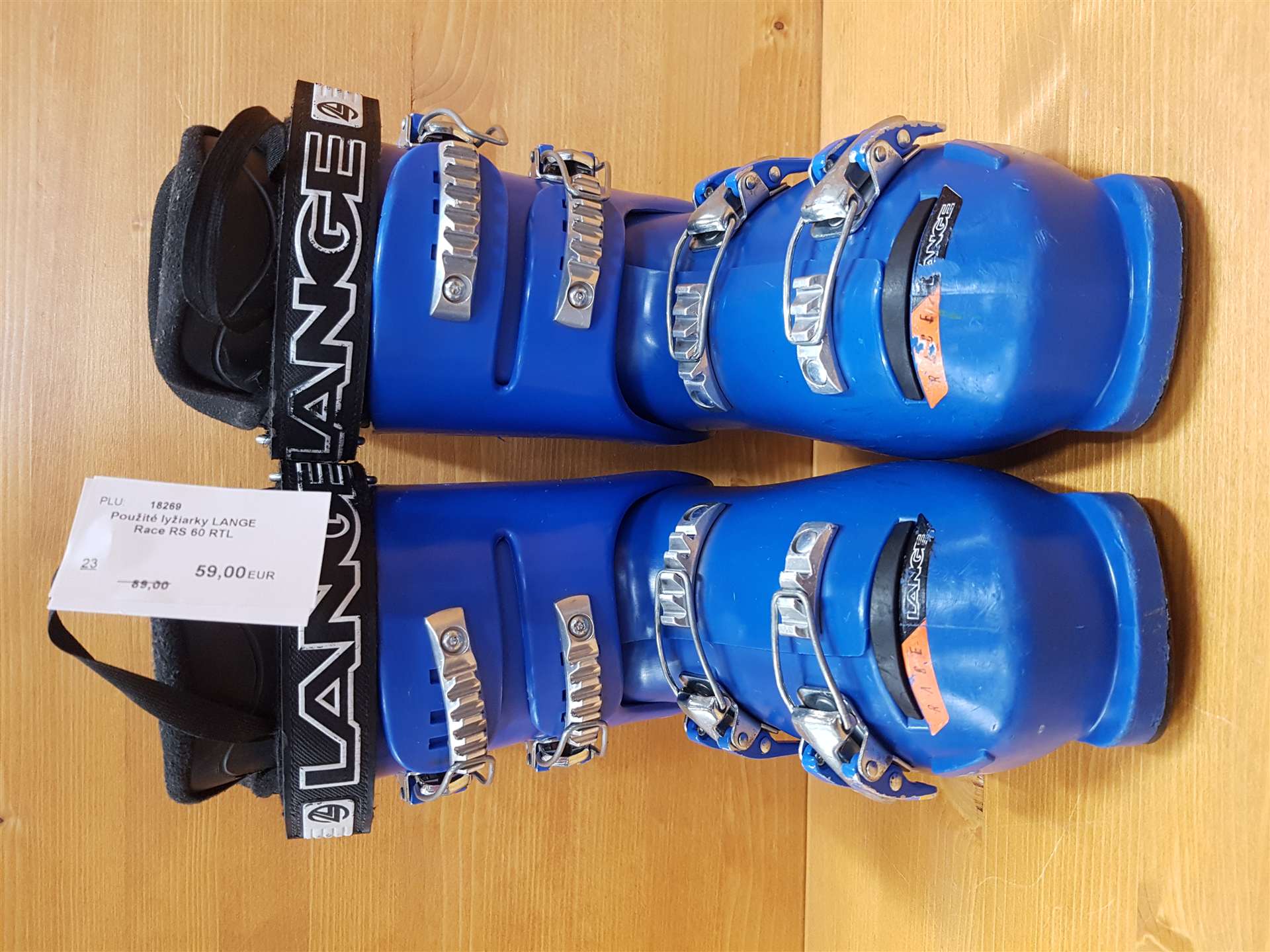 Gebrauchte LANGE Race RS 60 RTL Skischuhe