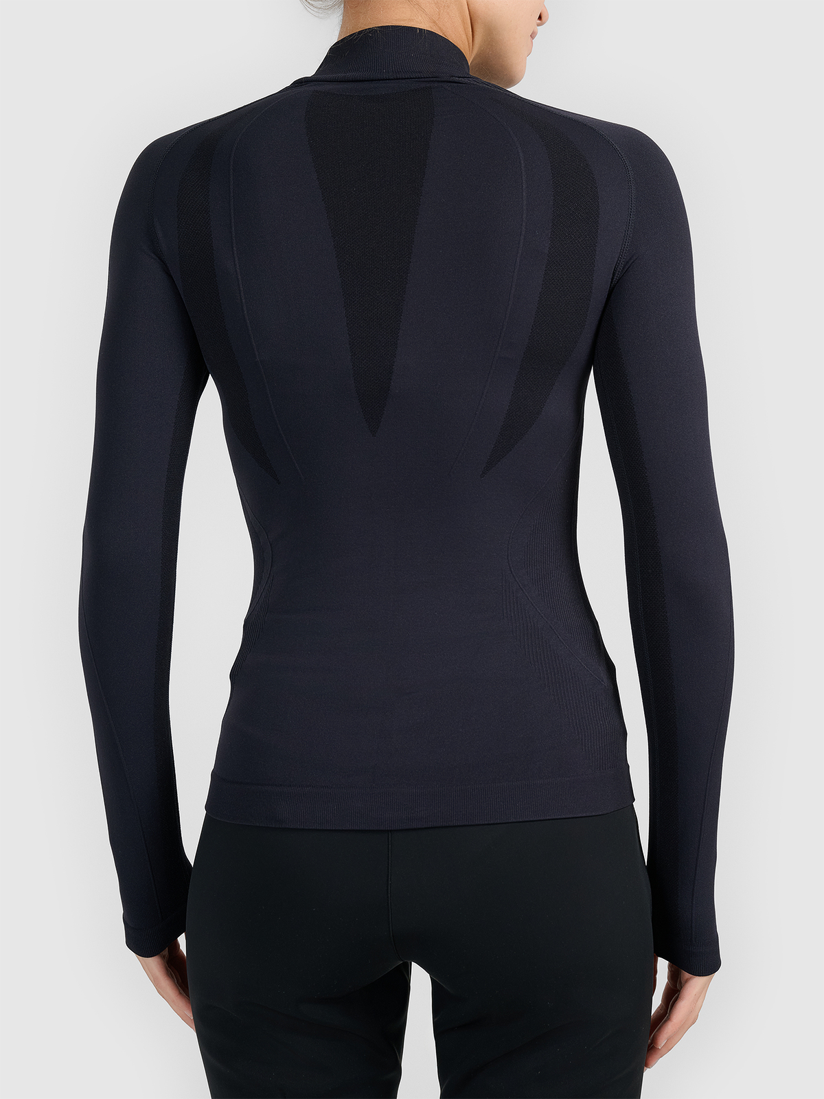 Damen-Tanga-Unterwäsche 4F F324 DEEP BLACK Top