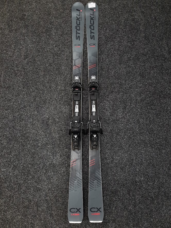 Narty bazarowe STOCKLI CX LASER + wiązania Salomon MC11