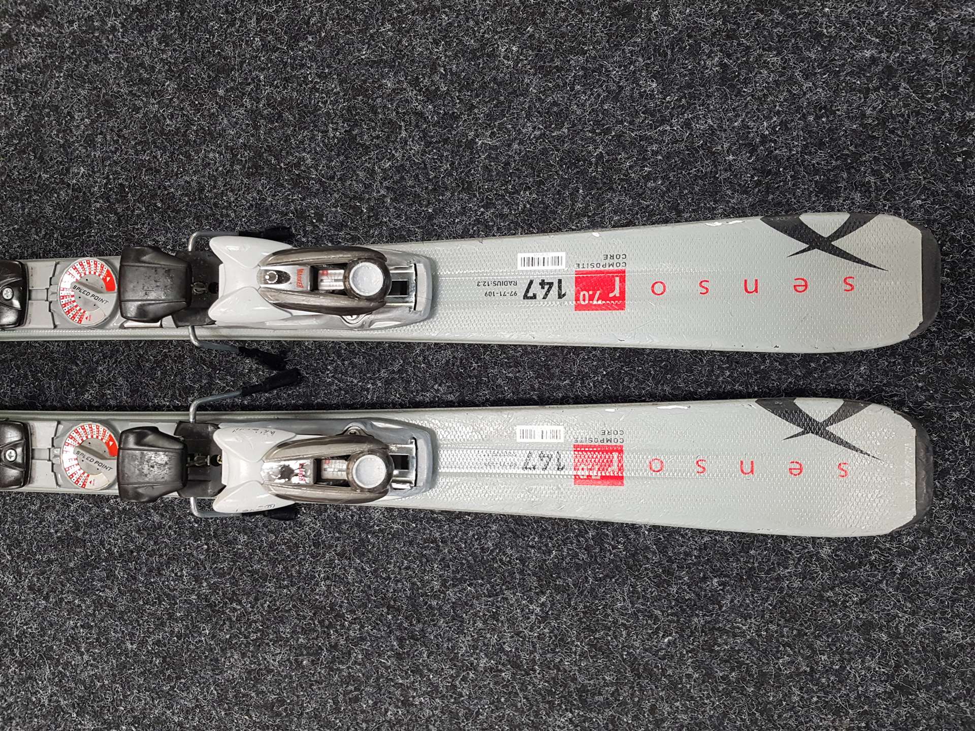 Skis VOLKL Senso d'occasion + fixations Marker M 9