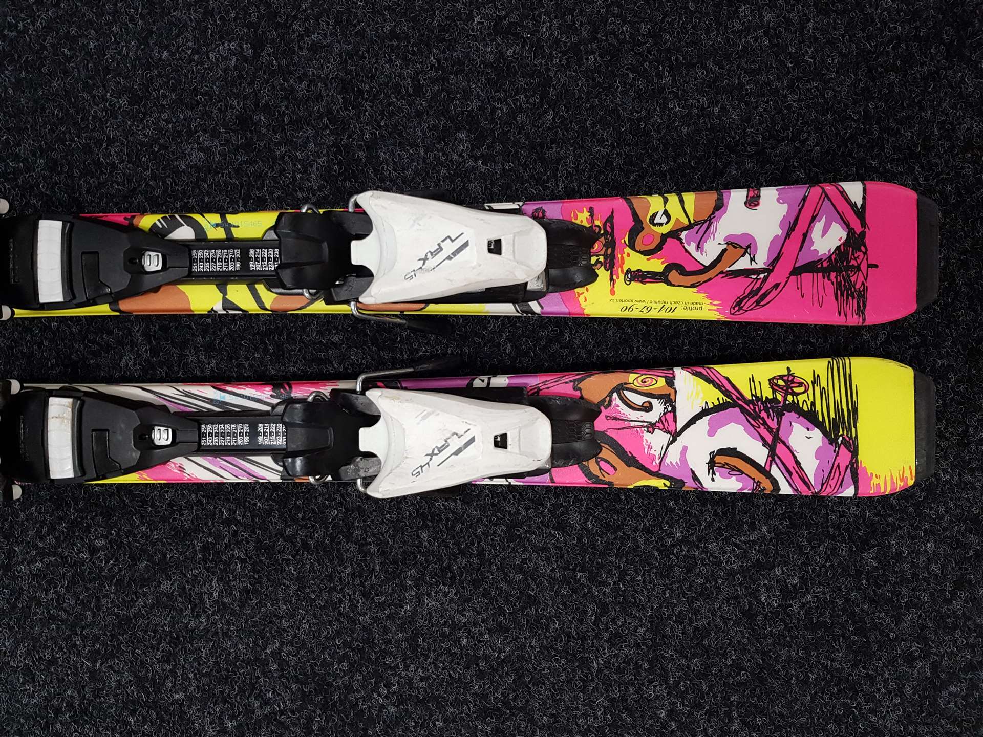Schiuri Sporten Rocker folosite + legături Tyrolia LRX 4.5