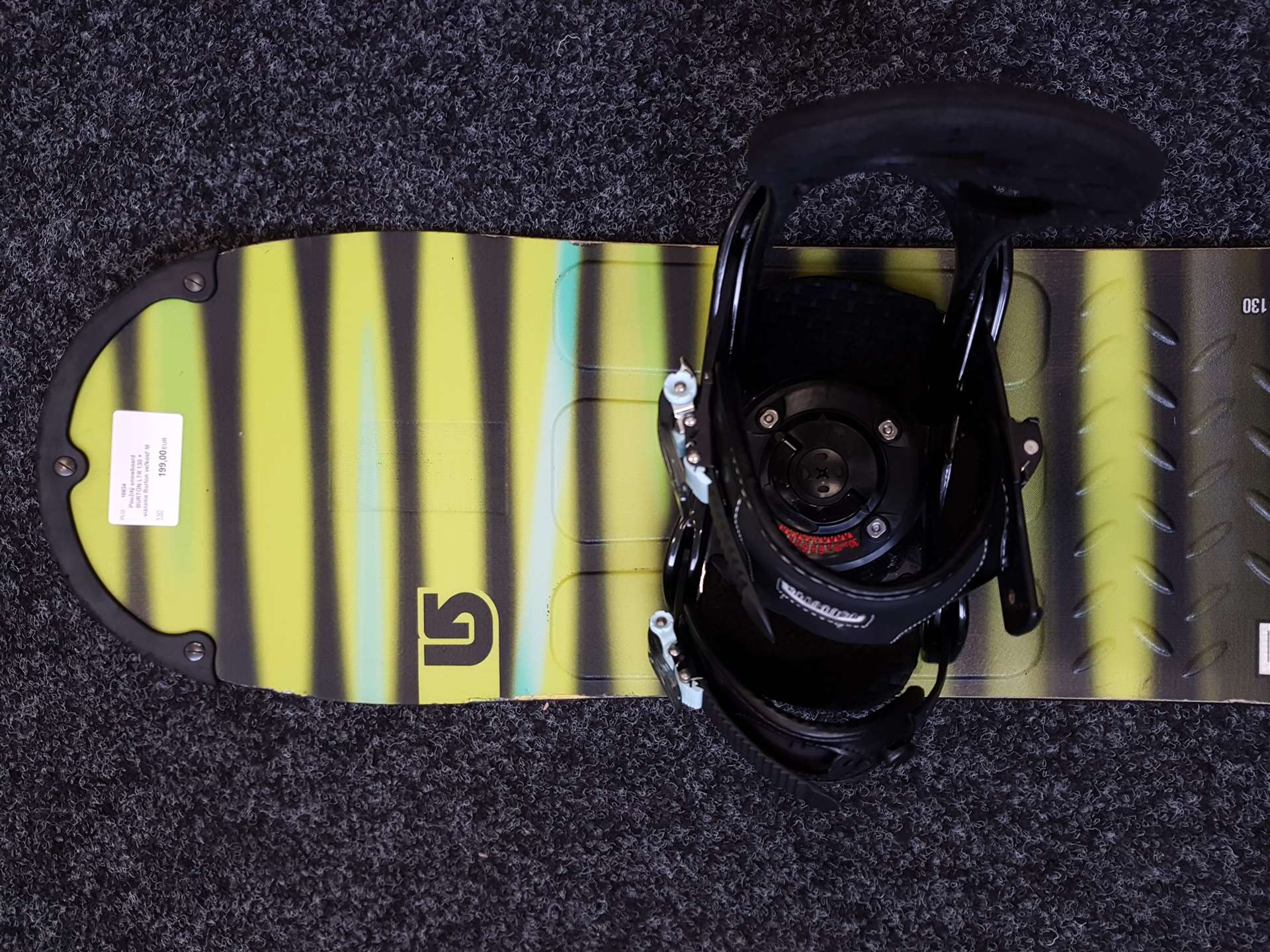 Použitý snowboard BURTON LTR 130 + vázání Burton velikost M