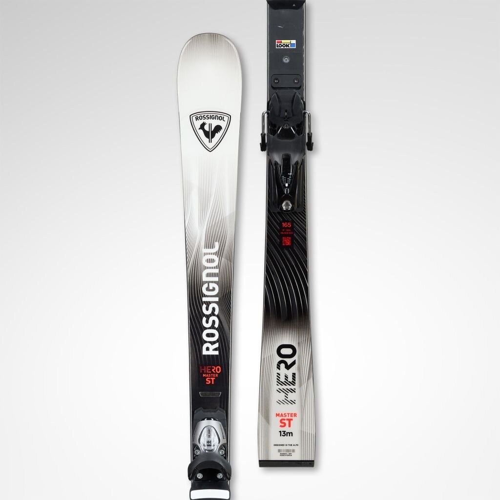 Rossignol HERO MASTER ST R22 Ski + SPX 14 ROCKERACE GW SILVER RED Bindungen