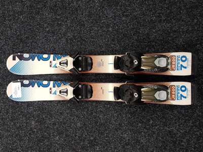Gebruikte kinderski's SALOMON JR800 + bindingen Salomon CS 4.5