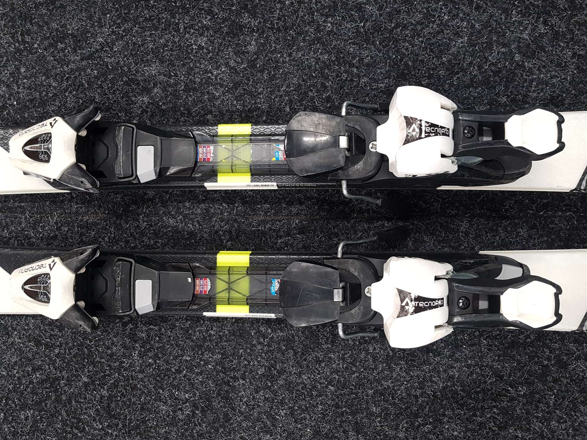 Gebrauchte Ski TecnoproTeam 66 + Bindungen Tecnopro 7.5