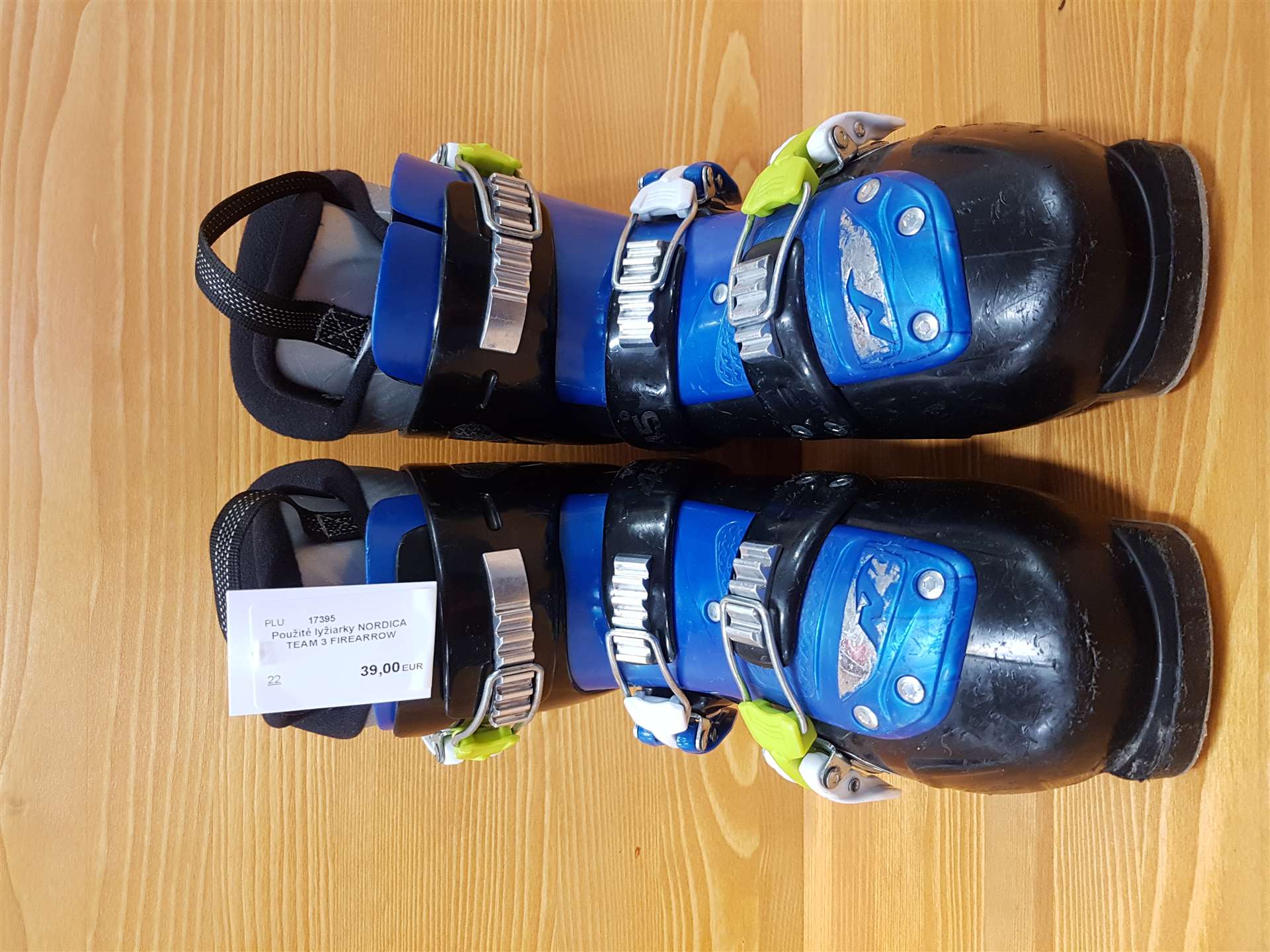 Gebrauchte Skischuhe NORDICA TEAM 3 FIREARROW