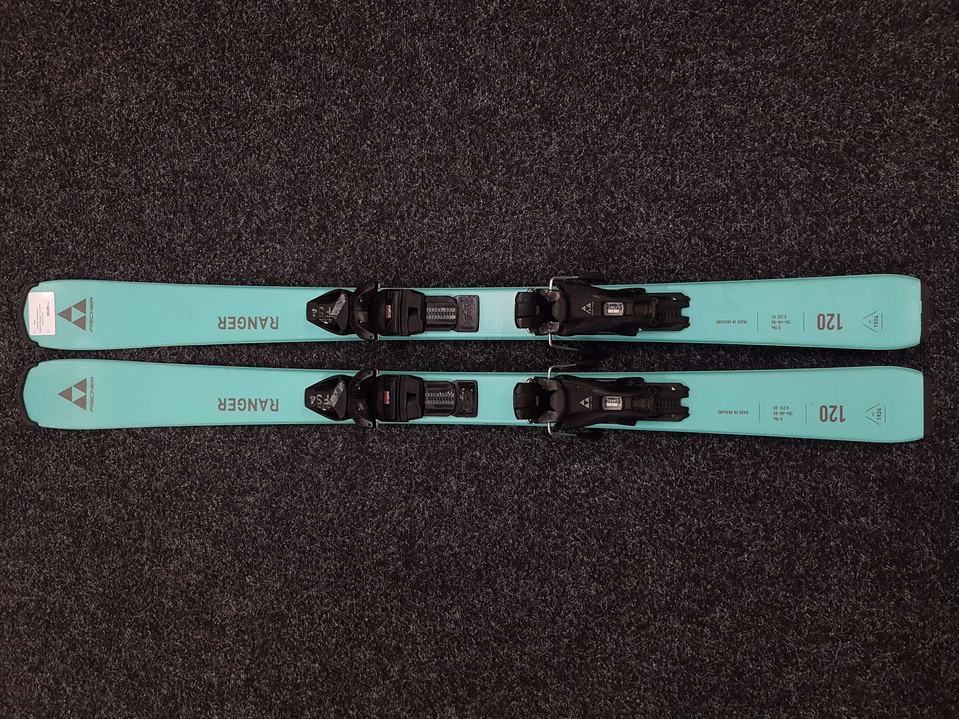 Gebrauchte FISCHER Ranger Kinderski + Fischer FS 4 Bindungen