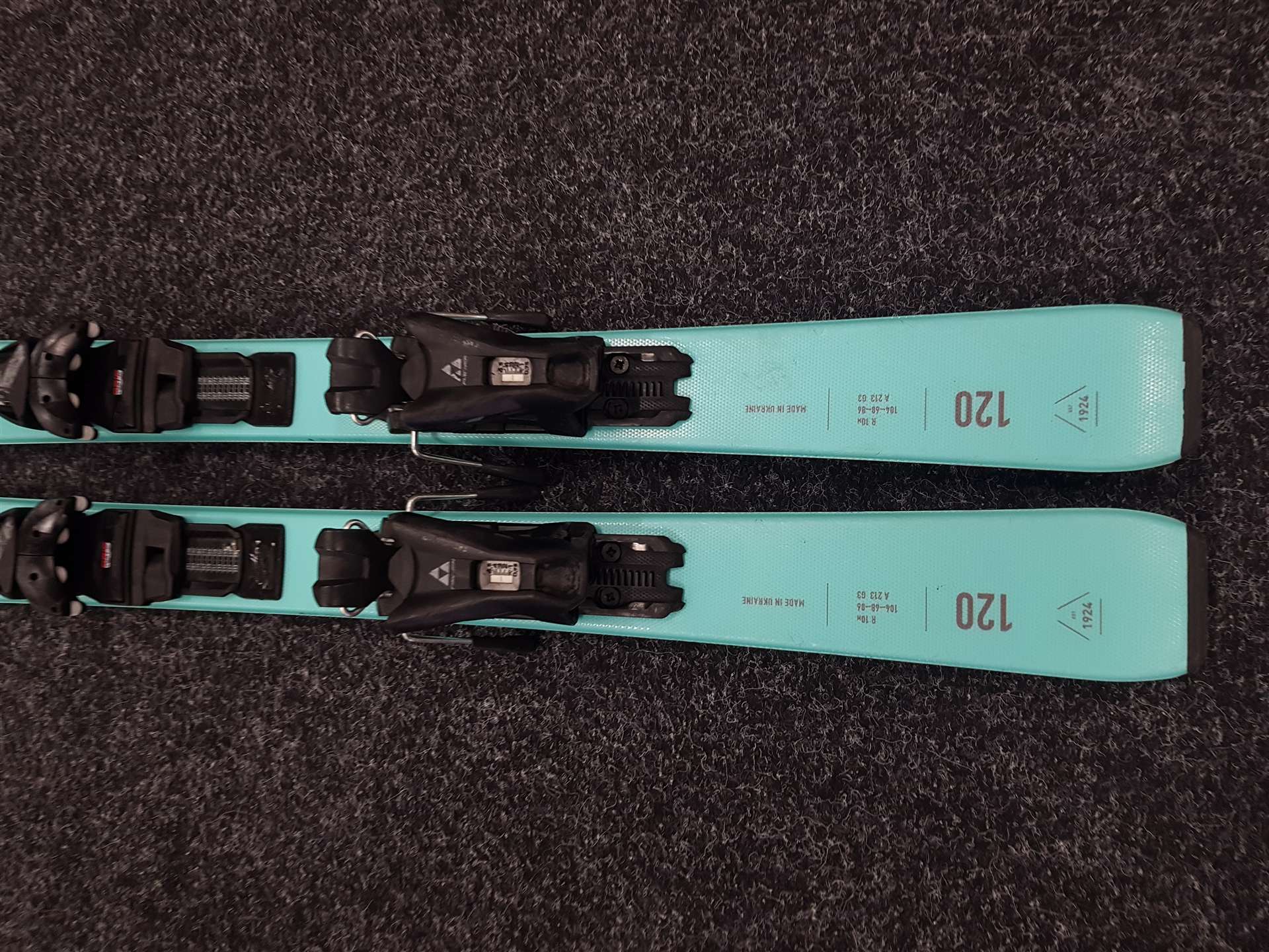 Gebrauchte FISCHER Ranger Kinderski + Fischer FS 4 Bindungen