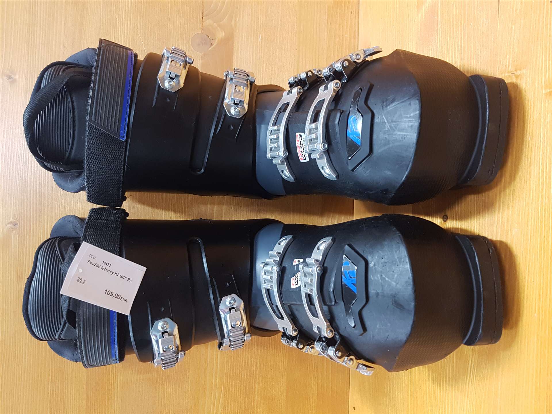 Použité lyžiarky K2 BCF RX