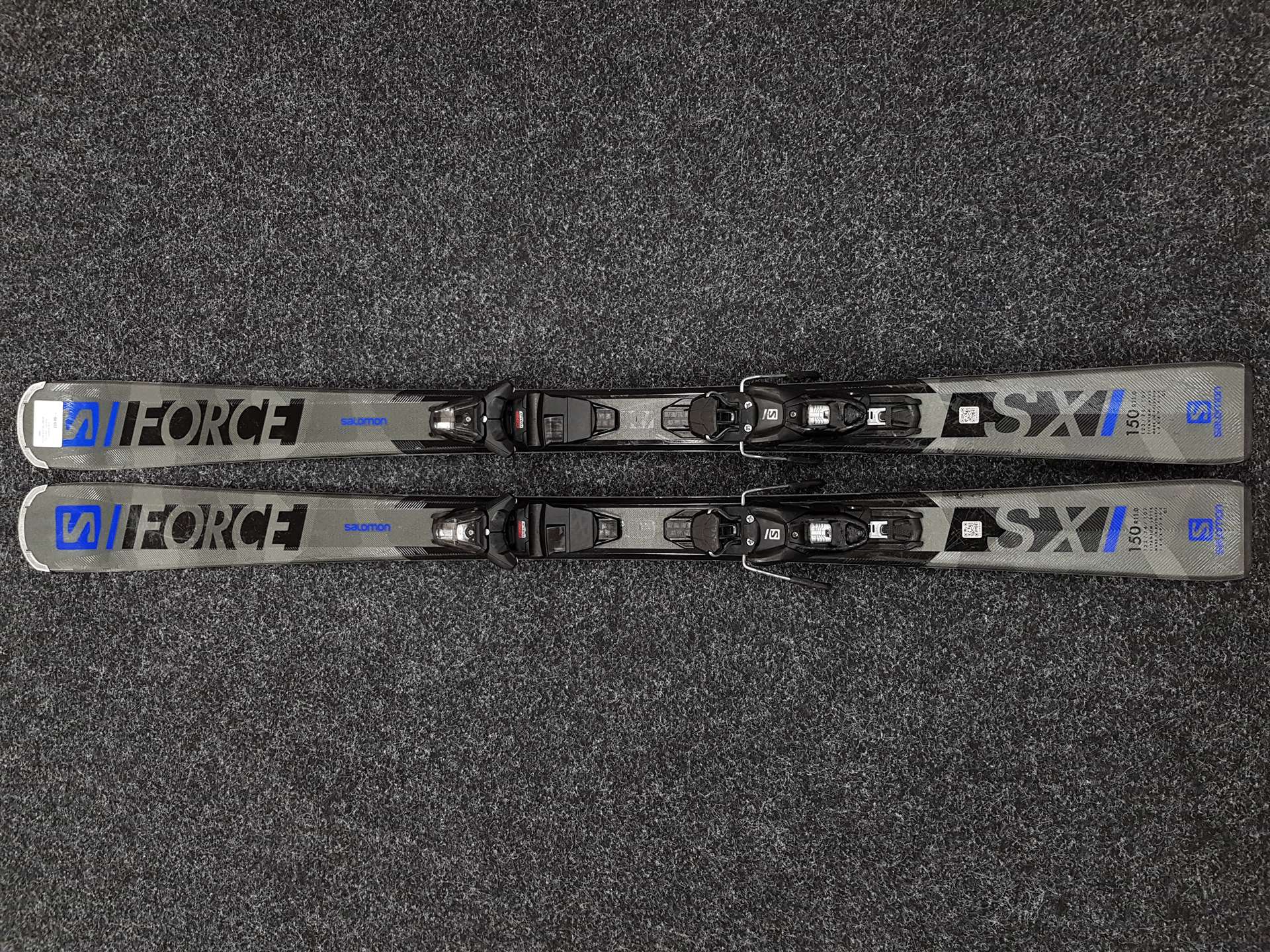 Esquís SALOMON Force SX usados + fijaciones Salomon M10