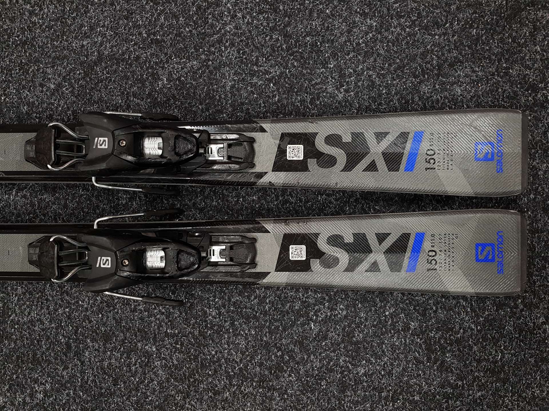 Esquís SALOMON Force SX usados + fijaciones Salomon M10