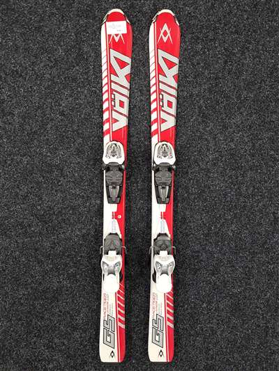 Skis enfant d'occasion VOLKL Racetiger junior + fixations Marker 4.5