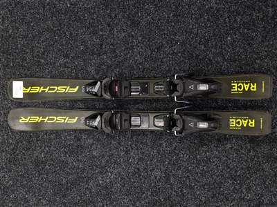 Esquís infantiles FISCHER Race usados + fijaciones Fischer FS4