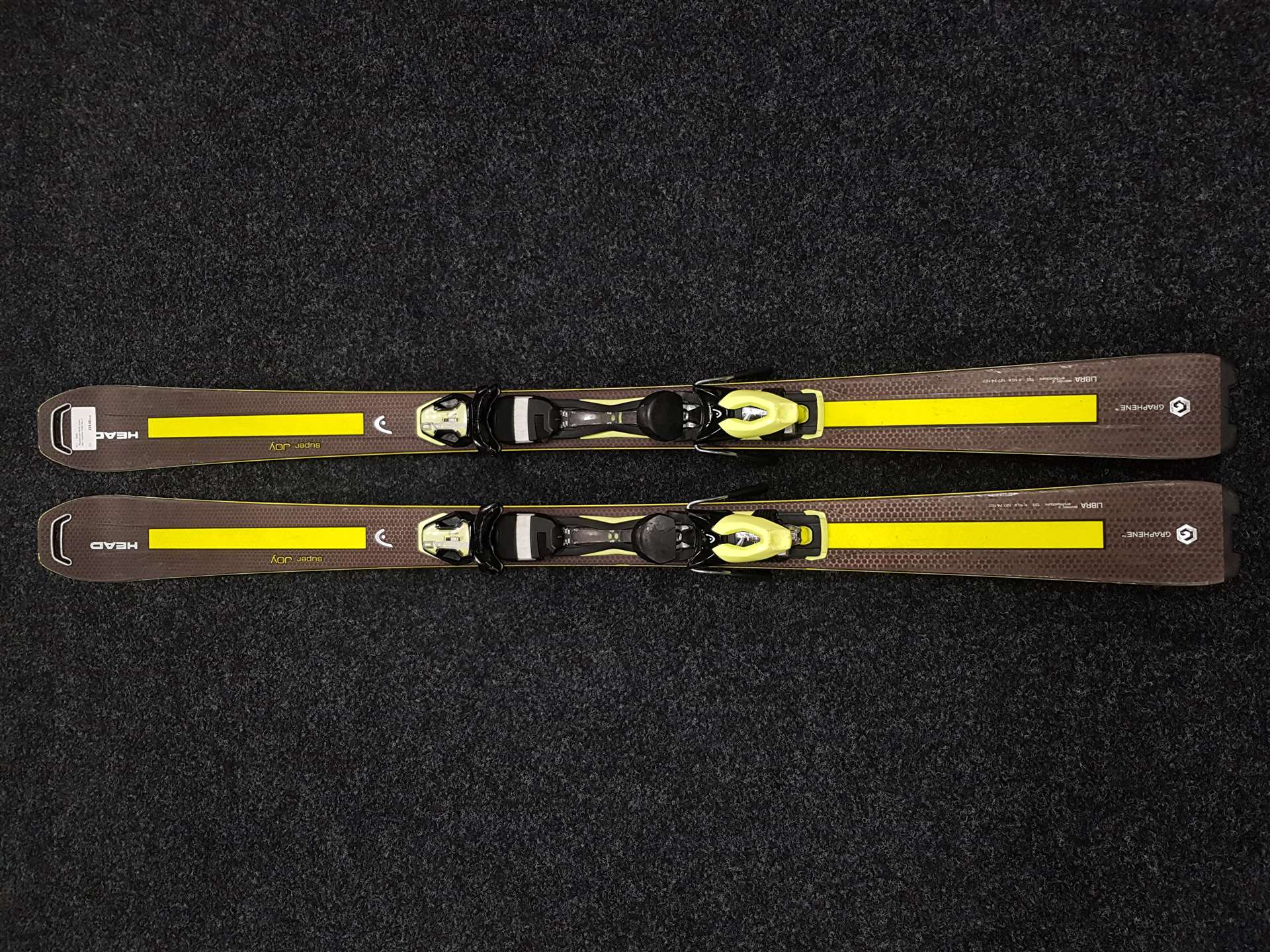 Použité lyže HEAD Super Joy + vázání Head Joy 11