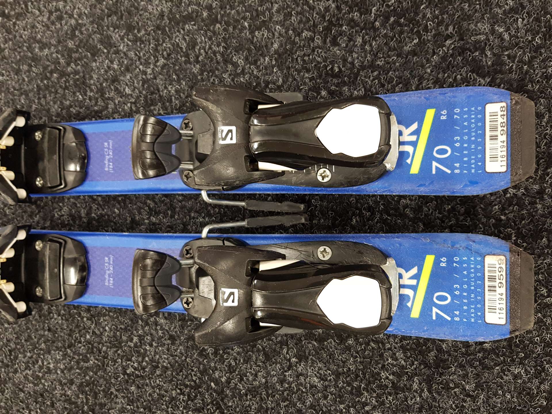 Použité lyže SALOMON Race + vázání Salomon 5