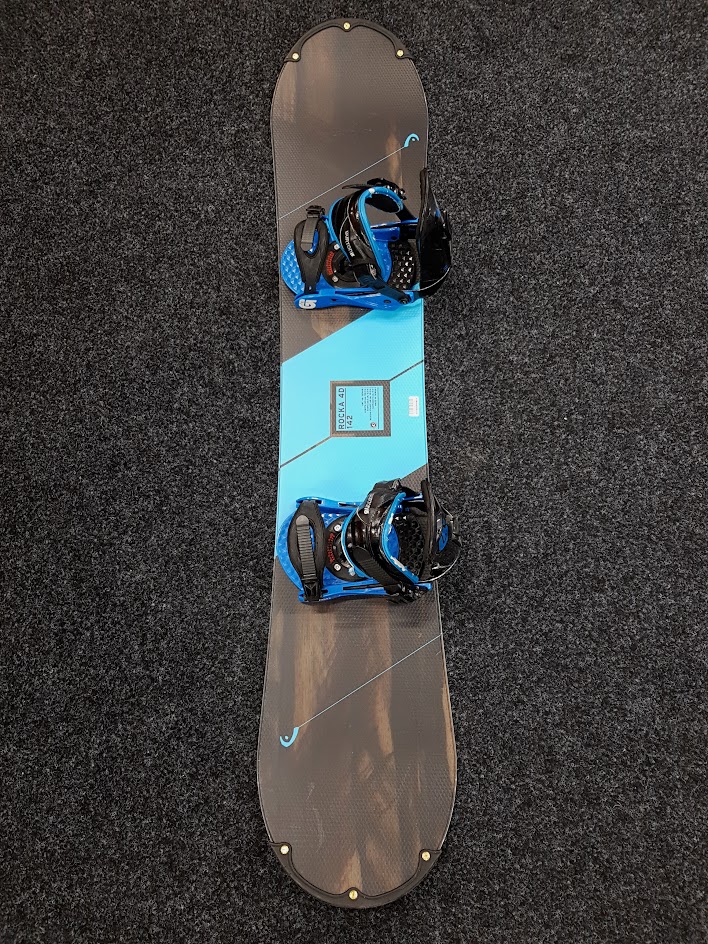 Použitý snowboard HEAD Rocka 4D + vázání Burton velikost S