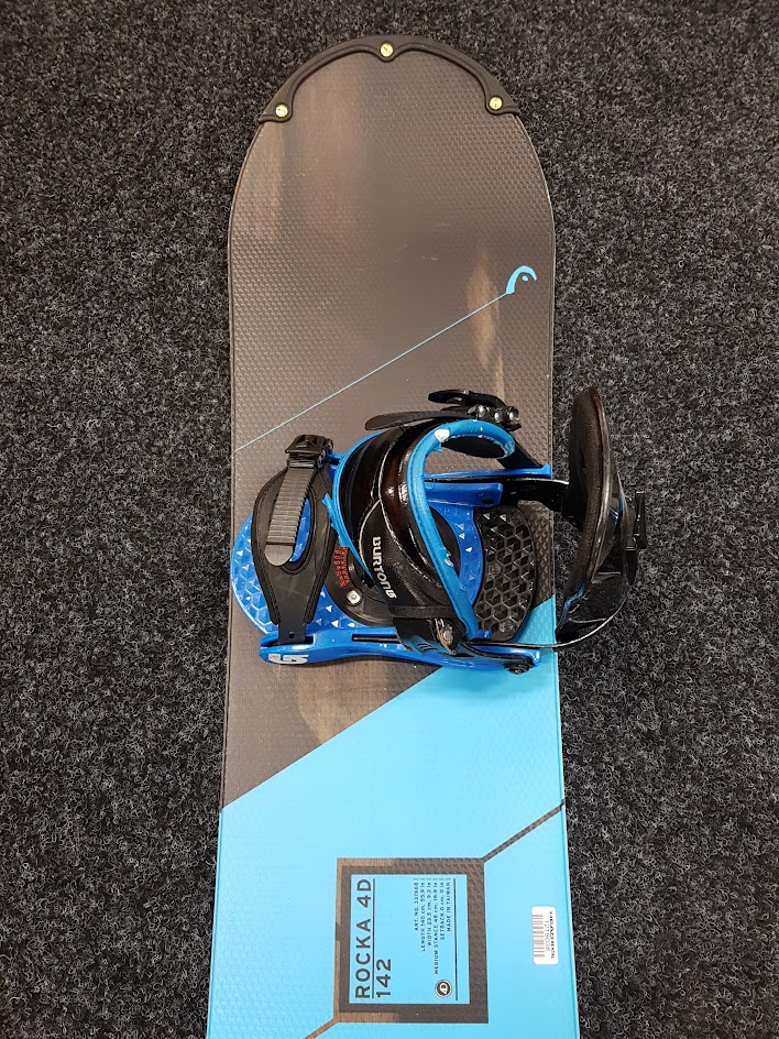 Použitý snowboard HEAD Rocka 4D + vázání Burton velikost S