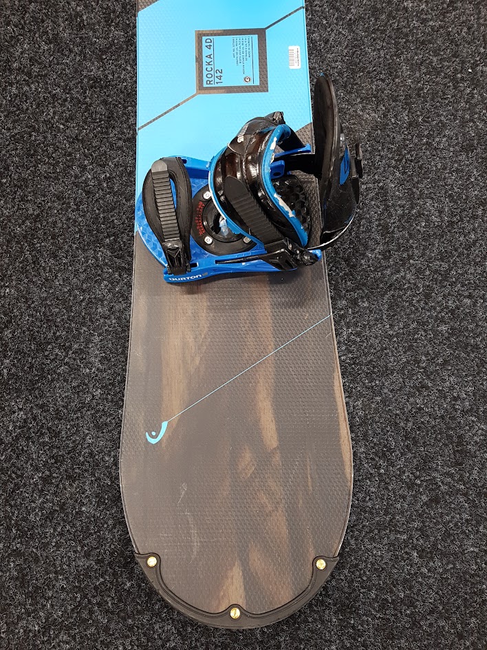 Použitý snowboard HEAD Rocka 4D + vázání Burton velikost S