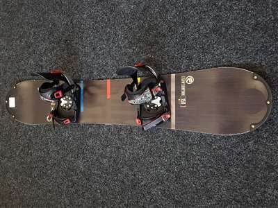 Snowboard usato FLOW Rhythm + attacchi Head taglia M