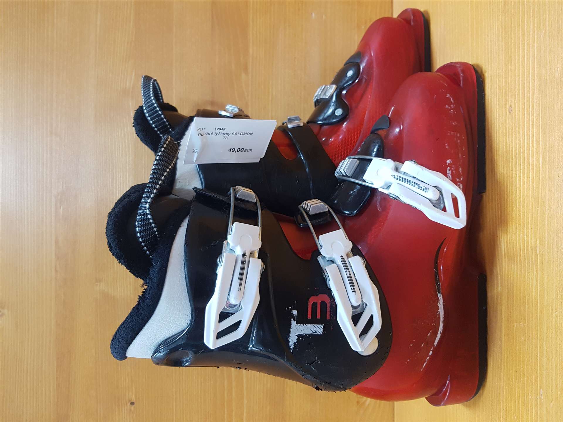 Použité lyžiarky SALOMON T3