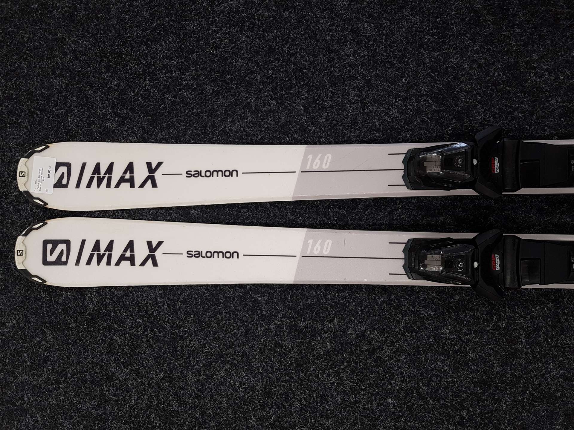 Esquís SALOMON S/MAX usados + fijaciones Salomon M10