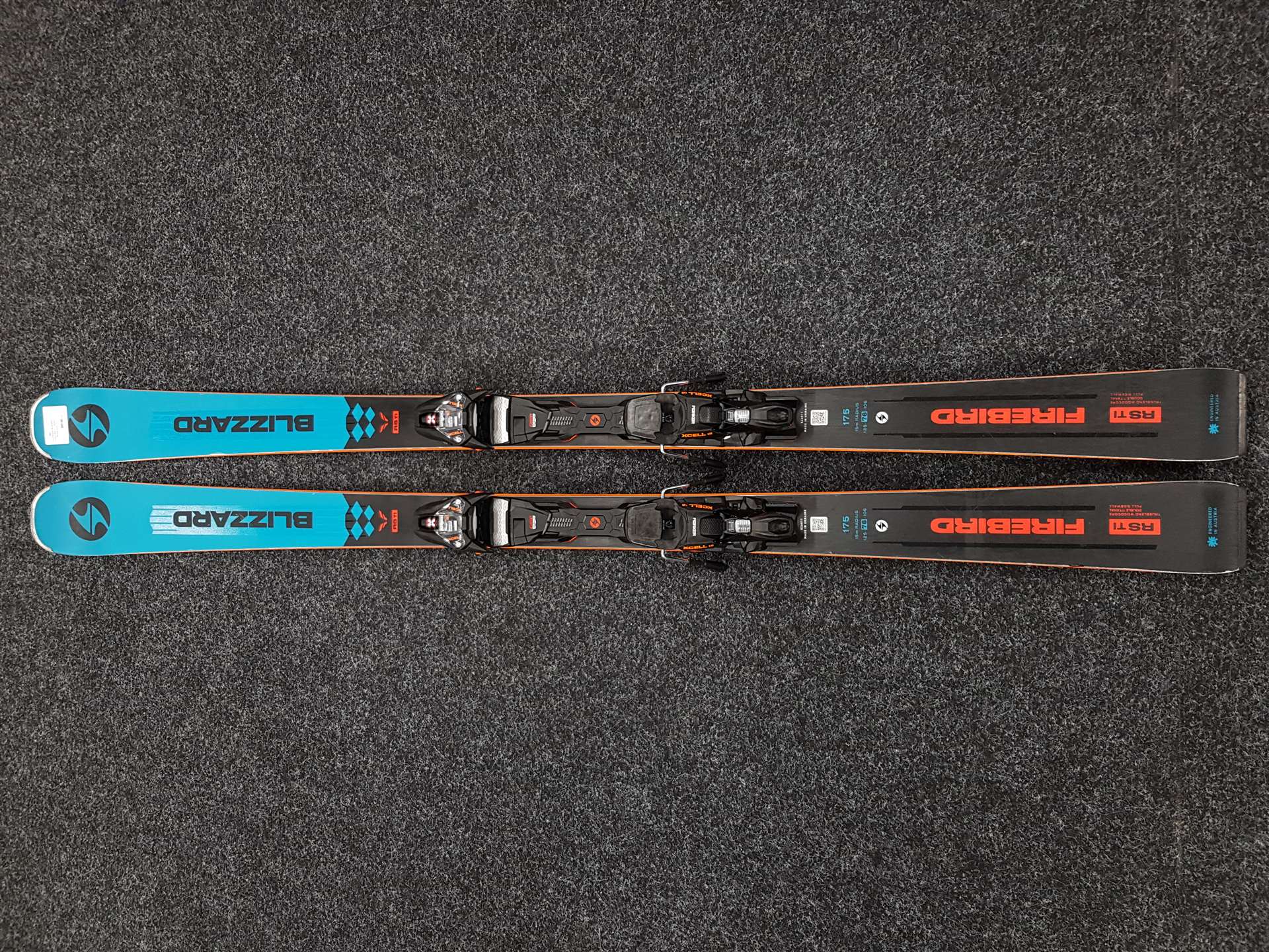Skis BLIZZARD Firebird RS Ti d'occasion + fixations Marker Xcell 12