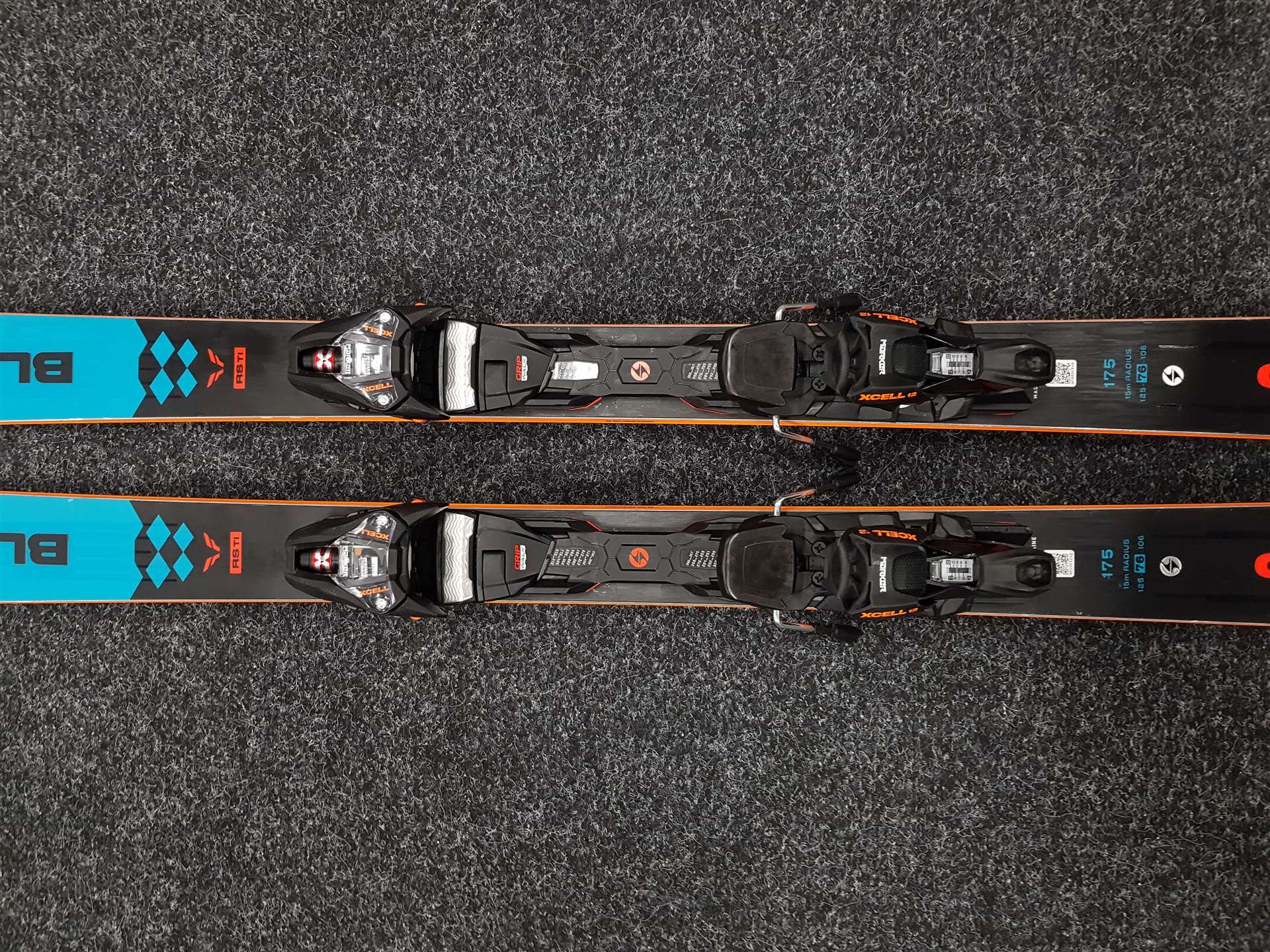 Použité lyže BLIZZARD Firebird RS Ti + viazanie Marker Xcell 12